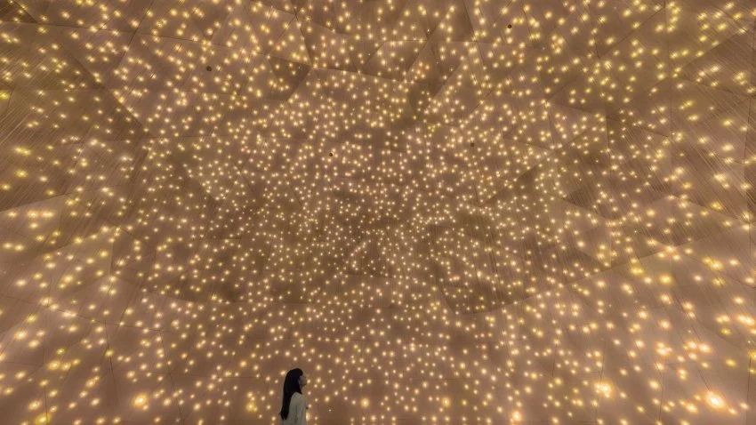 teamLab Phenomena Abu Dhabi, Saadiyat Cultural District. © teamLab