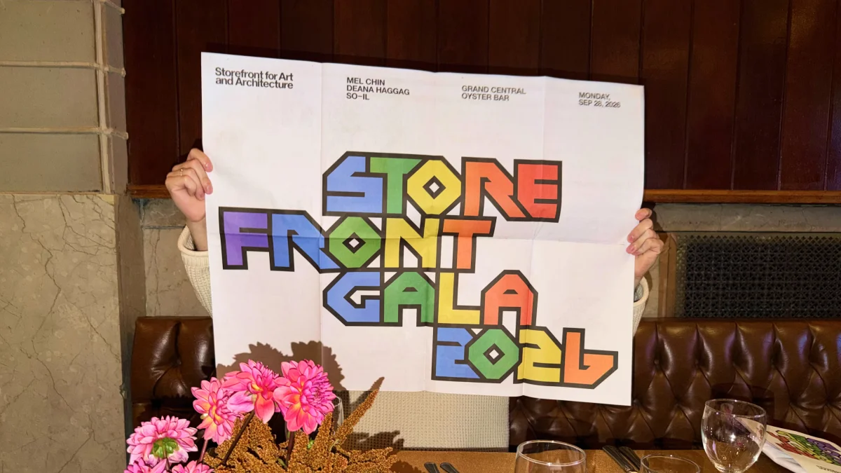 storefront gala 2026 pentagram identity logo wordmark bpo review print