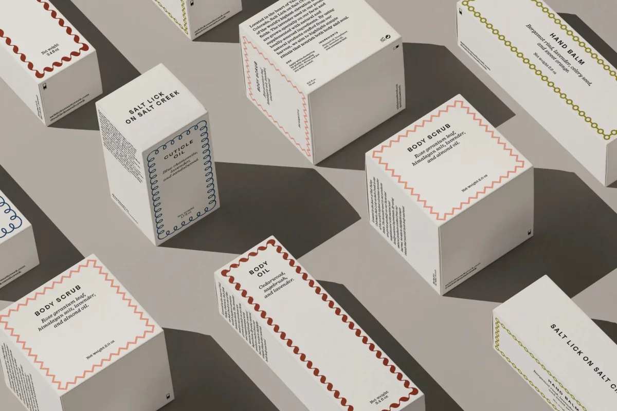 salt lick on salt creek by order brand identity design logo bpo review box packs