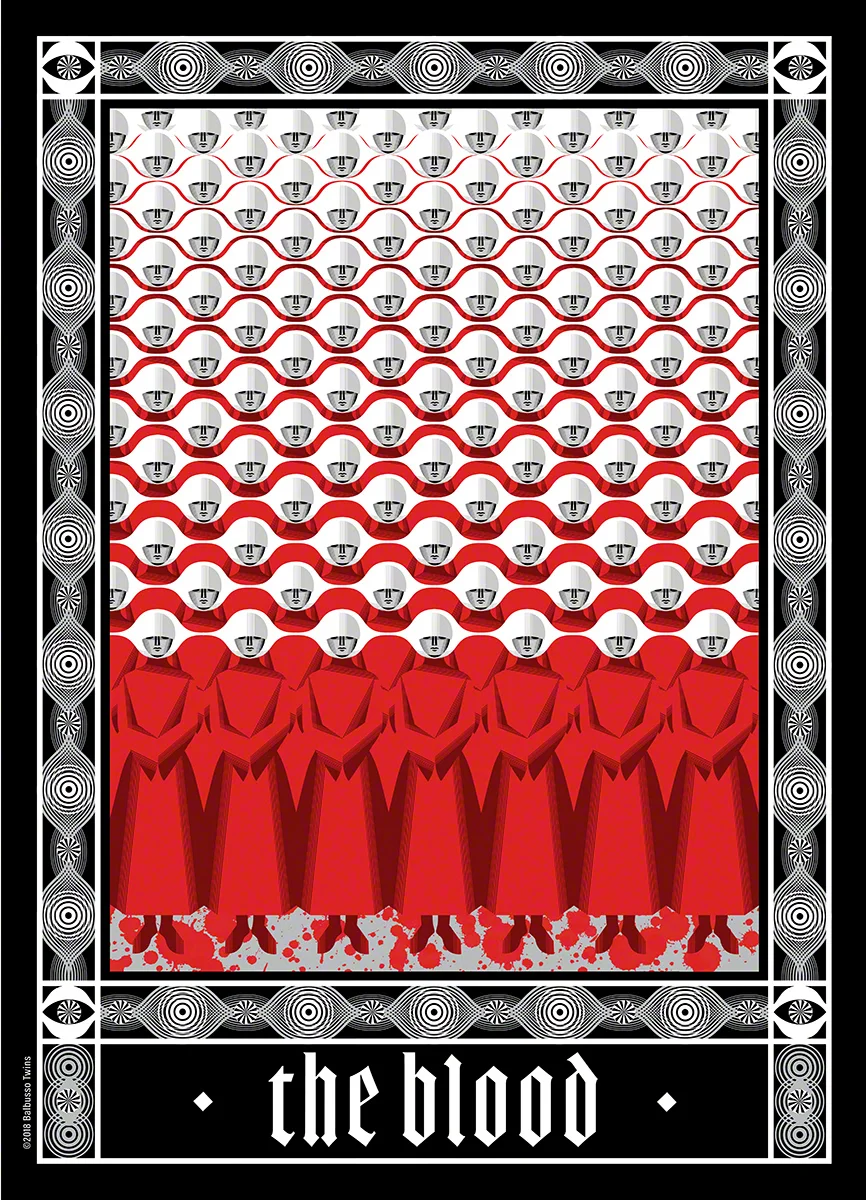The Balbusso Twins, represented by Shannon Associates The Balbusso Twins, represented by Shannon Associates. The Handmaid's Tale folio society poster