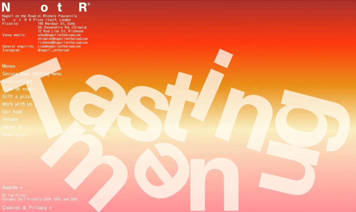 Vrints-Kolsteren-NotR-napoli on the road brand identity design bpo review drinks menu