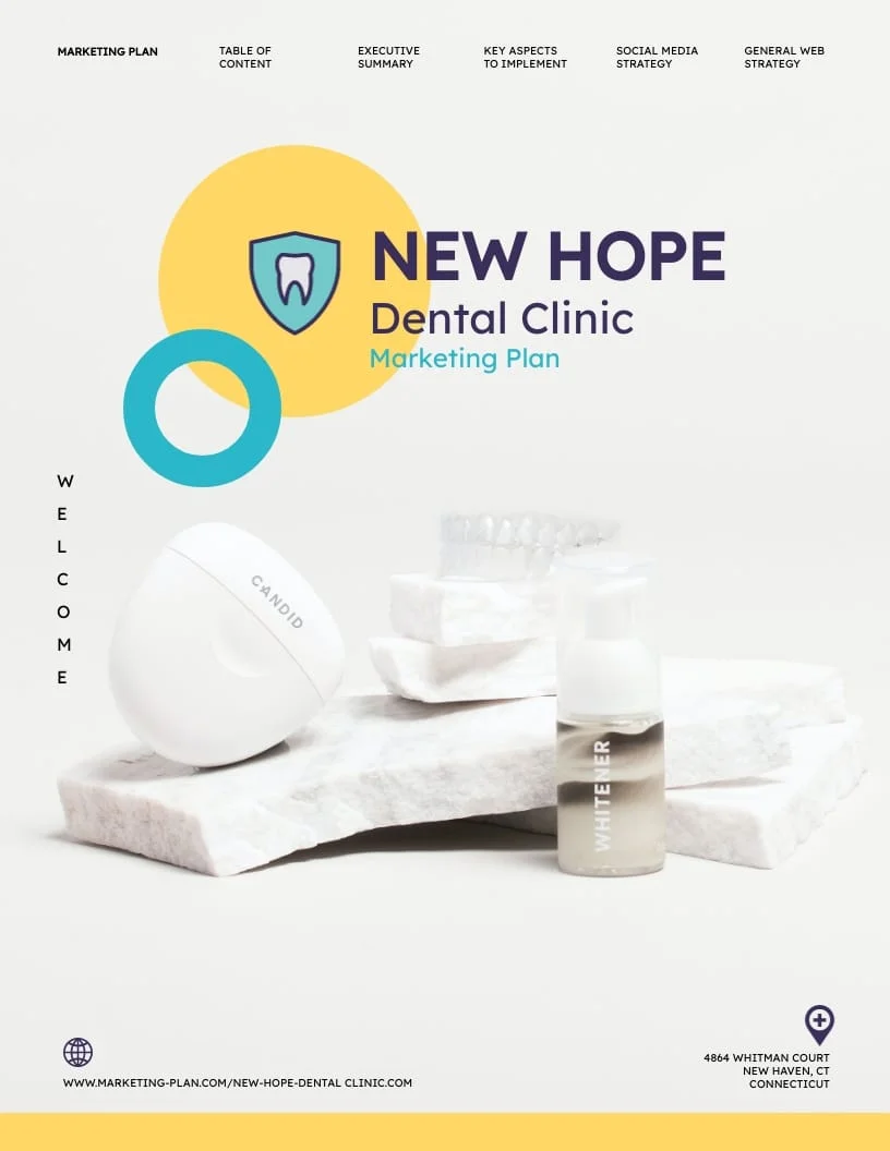 Medical Practice Marketing Plan Template