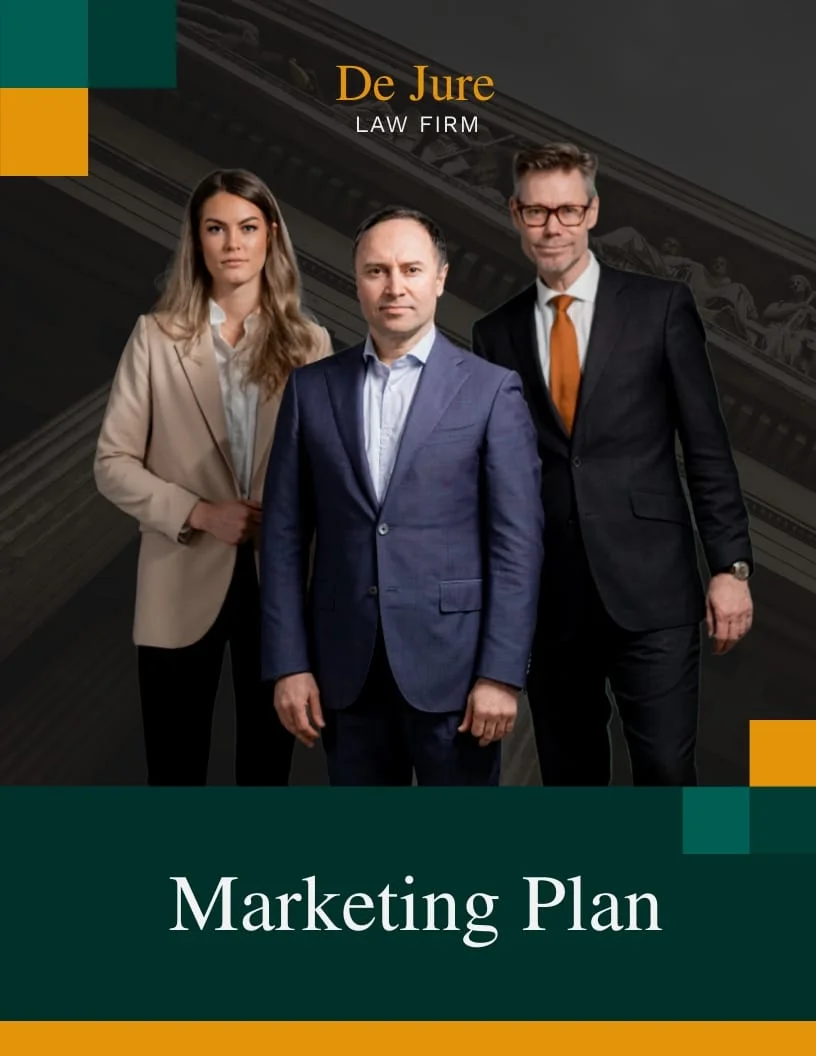 Law Firm Marketing Plan Template