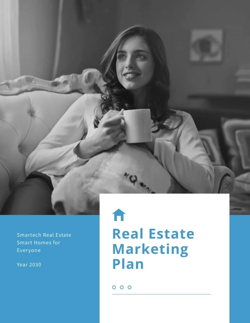 Real Estate Marketing Plan Template