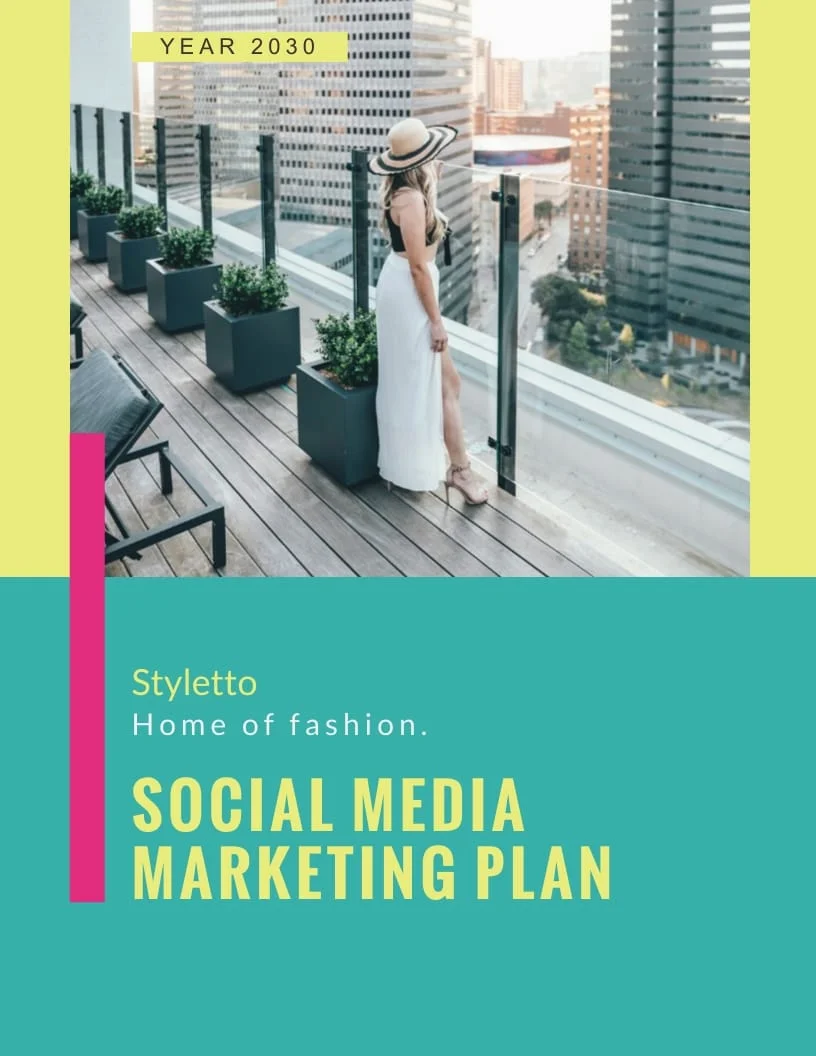 Social Media Marketing Plan Template