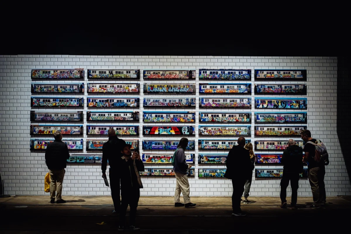 Henry Chalfant’s Life-Size Subway Graffiti Photos Bring 1980s New York to Amsterdam