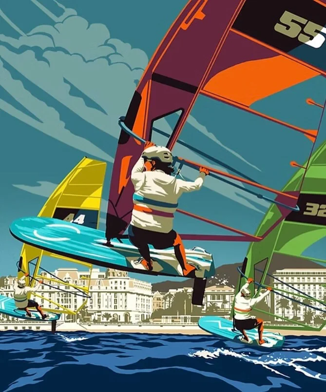 BB Windsurfing in The Riviera